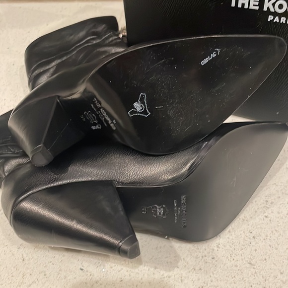 The Kooples, black, size 39 mid high western boots. - Picture 5 of 6